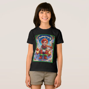 Christmas is my life, Tri-Blend shirt