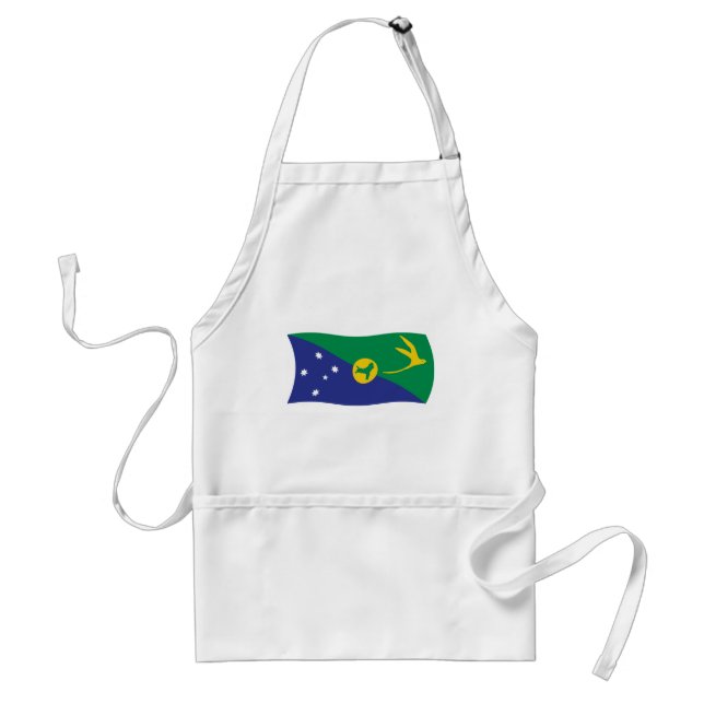 Christmas Island Flag Schürze (Vorne)