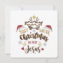 CHRISTMAS IST FÜR JESUS Christlich Kid's Feiertagskarte