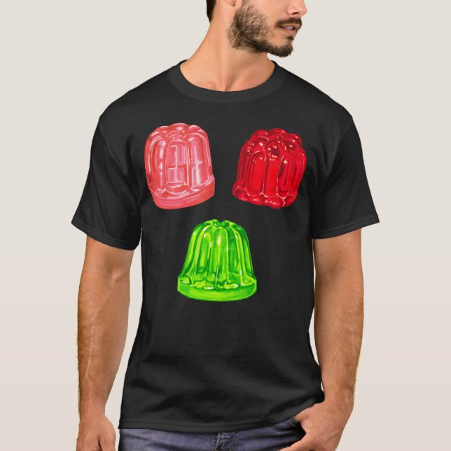 Christmas Jello Pattern T-Shirt (Vorderseite)