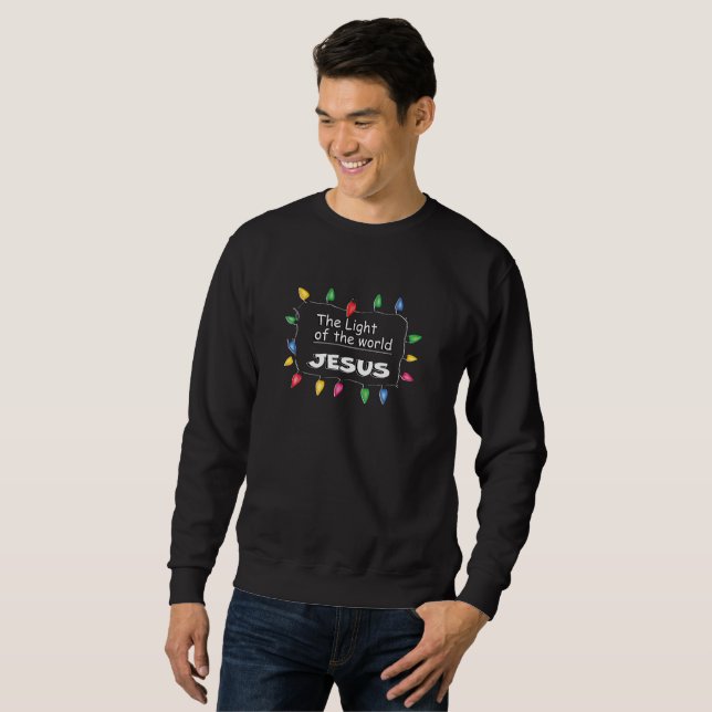 Christmas - Jesus - Christian Sweatshirt (Vorne ganz)