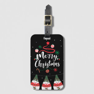 Christmas Jingle Bells Joyful Greetings Collection Gepäckanhänger