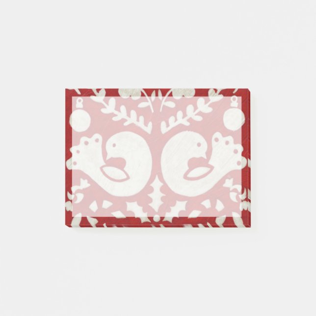 Christmas Joy II Post-it Klebezettel (Vorderseite)