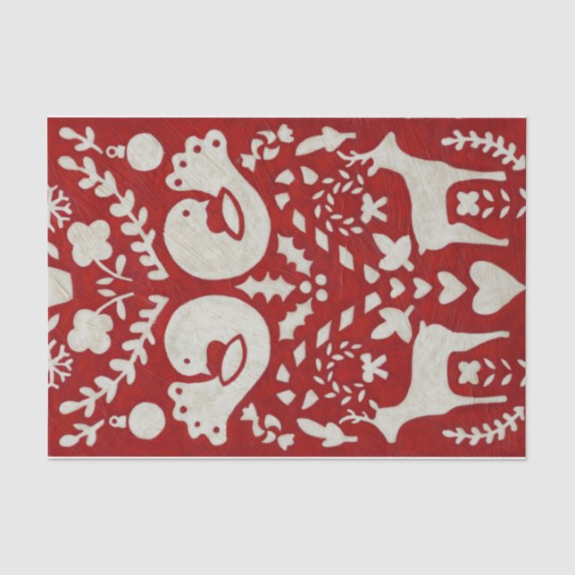 Christmas Joy II Seidenpapier (Vorderseite)