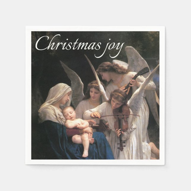 Christmas Joy Paper Napkins Serviette (Vorderseite)