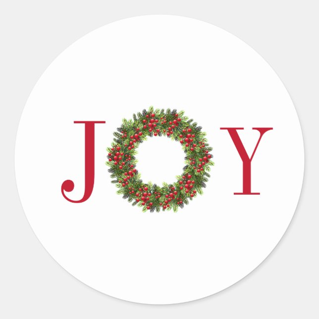 Christmas Joy Stickers (Vorderseite)