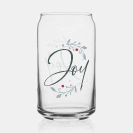 Christmas Joy Trinkbehälter Glass Dosenglas