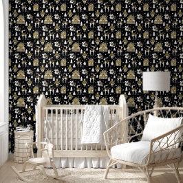 Christmas Joyful Night  for Your Kid Room Tapete