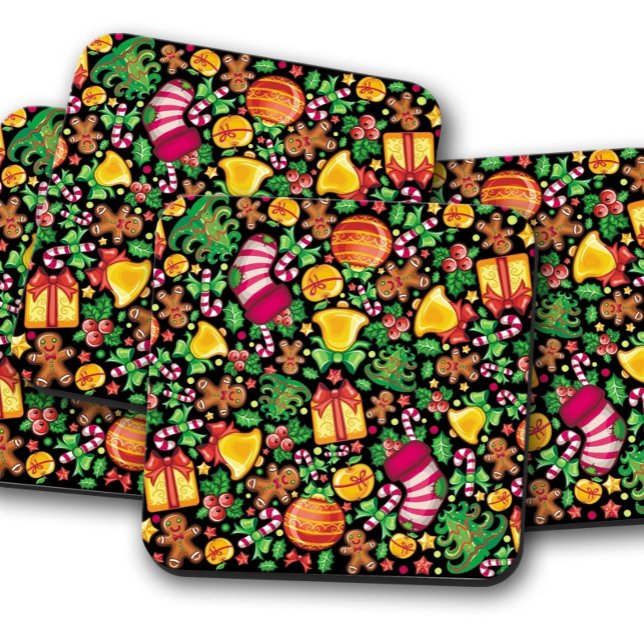 Christmas Jubliee | Christmas Cork Untersetzer Set (Von Creator hochgeladen)