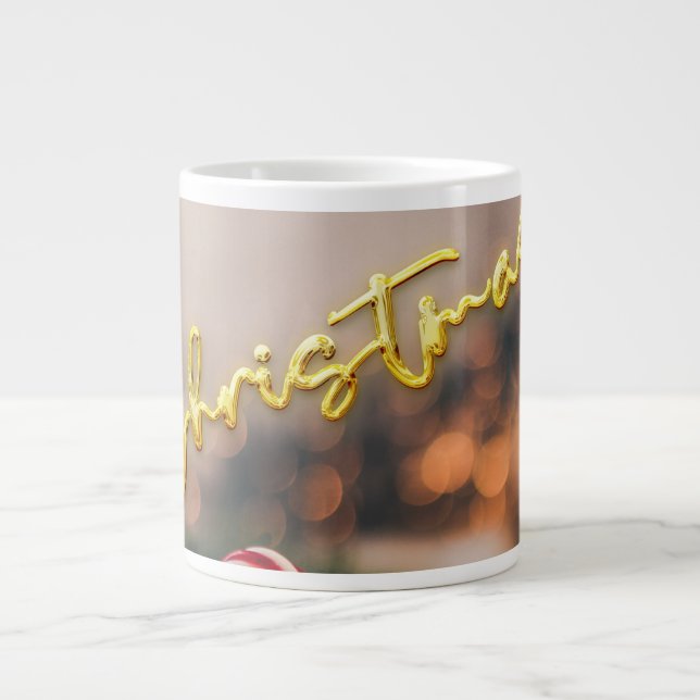 CHRISTMAS Jumbo-Tasse (Vorderseite)