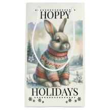 Christmas Kaninchen Hoppy Holidays
