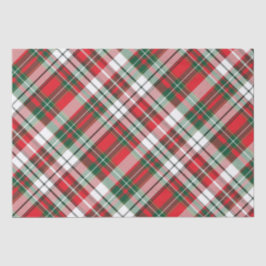 Christmas Kariert Bright #2 Seidenpapier