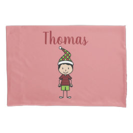 Christmas Kids Individuelle Name KissenCase Kissenbezug