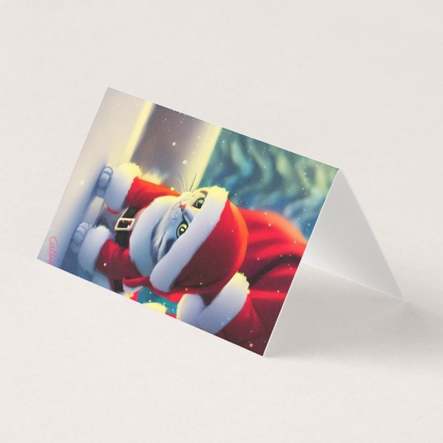 Christmas kitten  (Vorderseite)