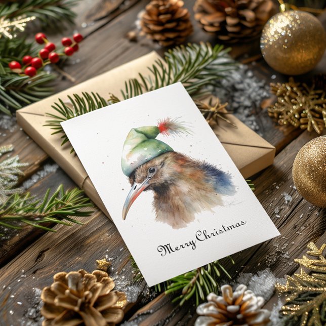 Christmas Kiwi Bird Einladung (Von Creator hochgeladen)