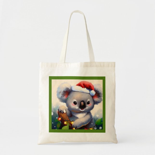 Christmas Koala 2 Tragetasche (Vorne)