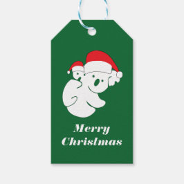Christmas Koala Bears Geschenkanhänger