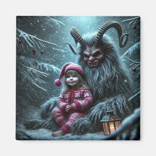 Christmas Krampus Magnet