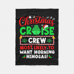Christmas-Kreuzfahrt-Crew, die am wahrscheinlichst Fleecedecke