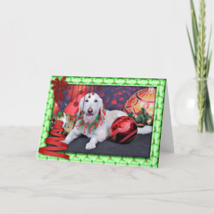 Christmas - LabraDoodle - Izzy Feiertagskarte