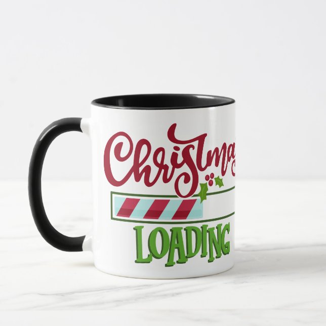 CHRISTMAS-LADEN TASSE (Links)