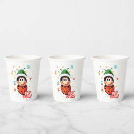 Christmas Ladybug Cheer Pappbecher