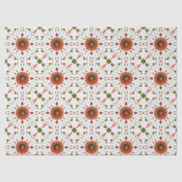 Christmas Ladybug Red White Green Seidenpapier