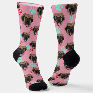 Christmas Leonberger Socken