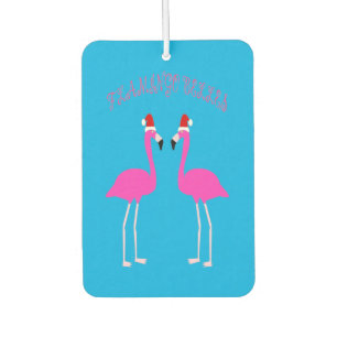 Christmas Lesbian Flamingos Flamingo Belles Autolufterfrischer