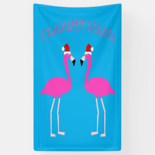 Christmas Lesbian Flamingos Flamingo Belles Banner