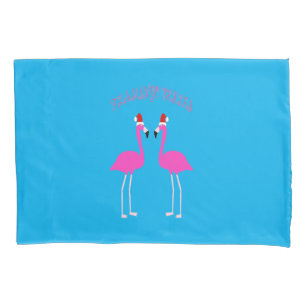 Christmas Lesbian Flamingos Flamingo Belles Kissenbezug