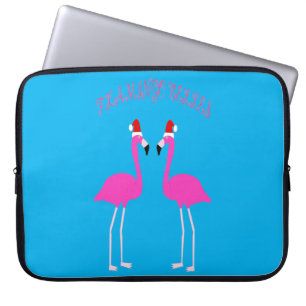 Christmas Lesbian Flamingos Flamingo Belles Laptopschutzhülle