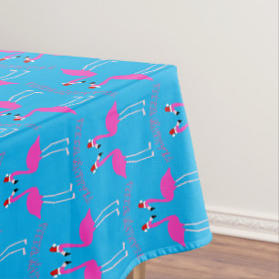 Christmas Lesbian Flamingos Flamingo Belles Tischdecke