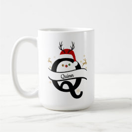 Christmas Letter Q Alphabet  Kaffeetasse