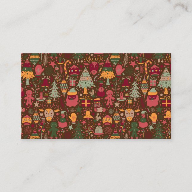 Christmas Life Visitenkarte (Vorderseite)