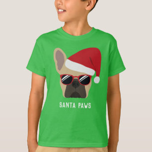 Christmas Light Fawn French Bulldog T - Shirt