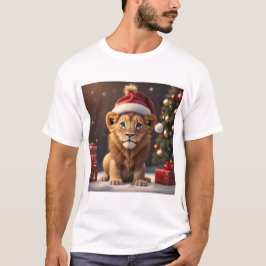 Christmas Lion T - Shirt
