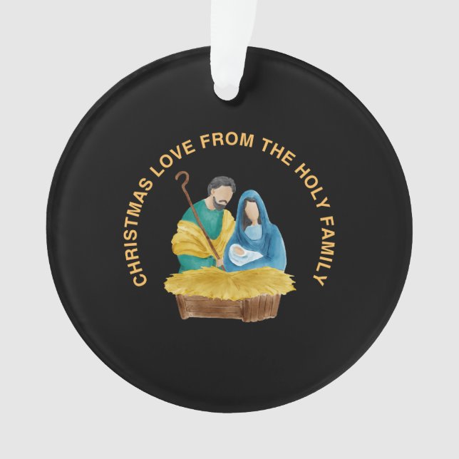 CHRISTMAS LOVE FROM THE HOLY FAMILY (devant)