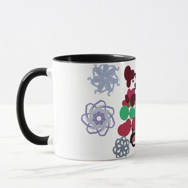 Christmas Lovely walking Tasse (Links)