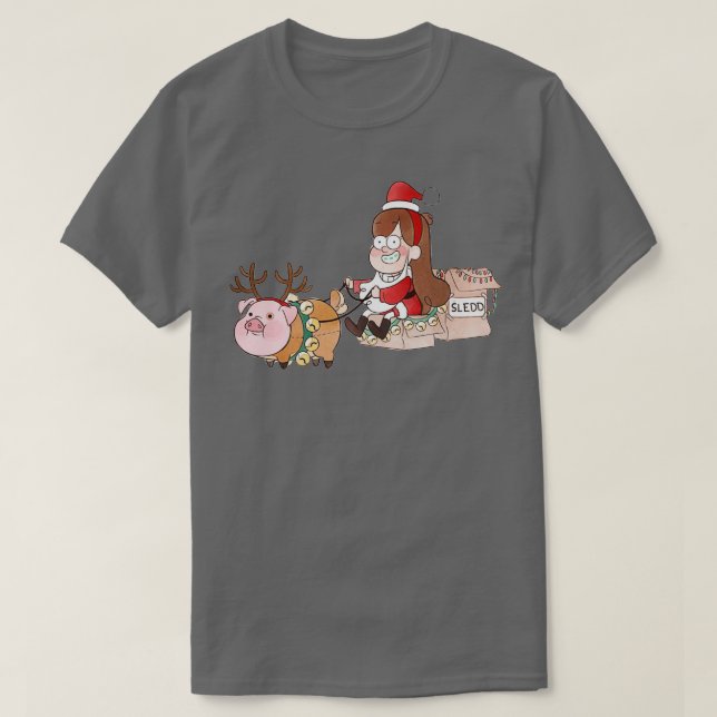 Christmas Mabel Gravity Falls T-Shirt (Design vorne)