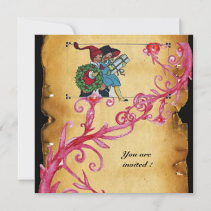 CHRISTMAS MAGIC BERRIES MIT KINDERN UND GIFTEN EINLADUNG