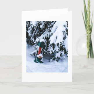 Christmas Mailbox 2 Feiertagskarte