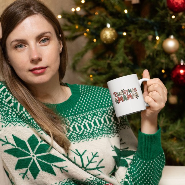 Christmas Mama Kaffeetasse (Von Creator hochgeladen)