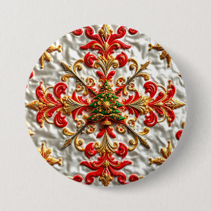 CHRISTMAS ~ mehrfarbige Schaltfläche Button