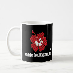 Christmas Mele Kalikimaka Hawaii Hibiskus Kaffeetasse