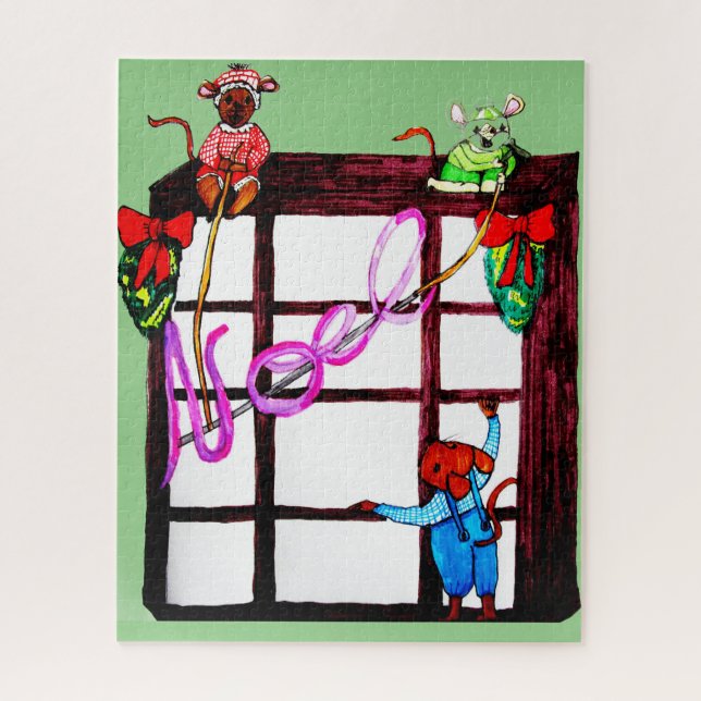 CHRISTMAS MICE DEKORATE (Vertikal)