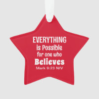 Christmas Miracle Bible Verse Christlich Faith Red
