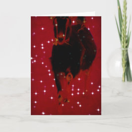 Christmas Misha Feiertagskarte