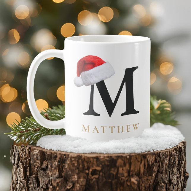 Christmas Monogram Mug (Créateur téléchargé)