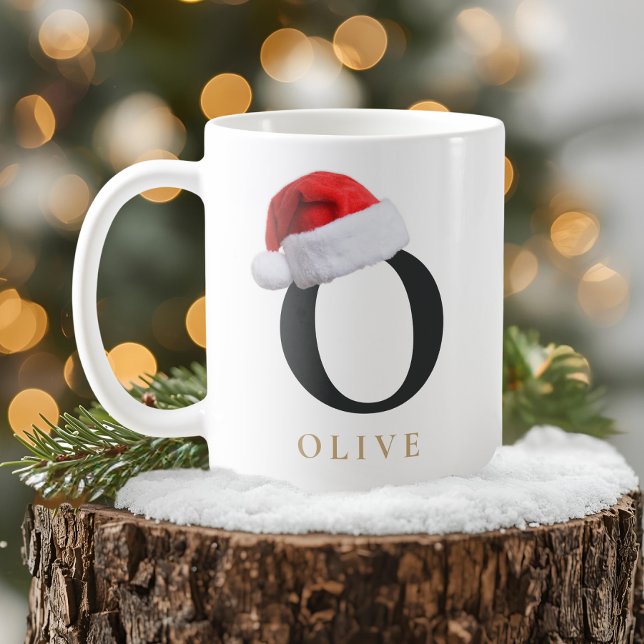 Christmas Monogram Mug Kaffeetasse (Von Creator hochgeladen)